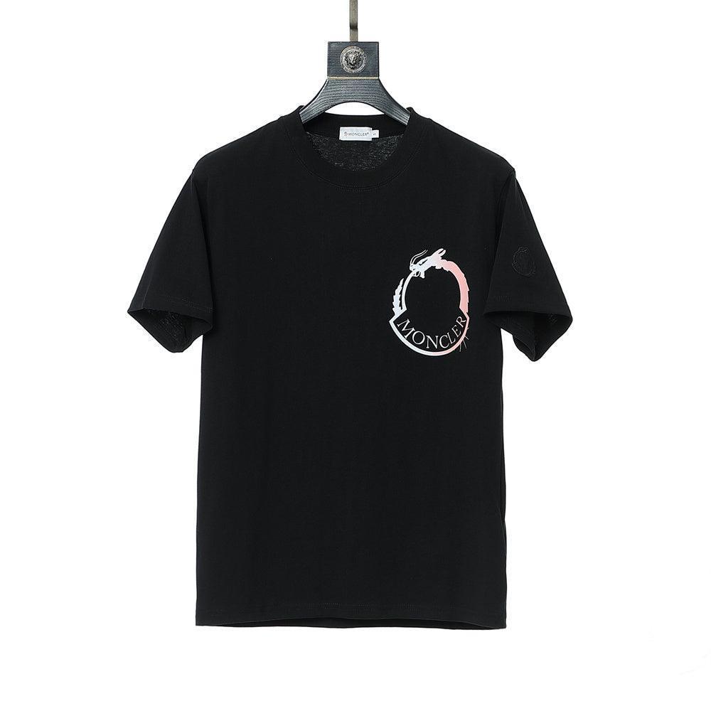 Moncler T-Shirt Without Collar 'Black' - SleekGait