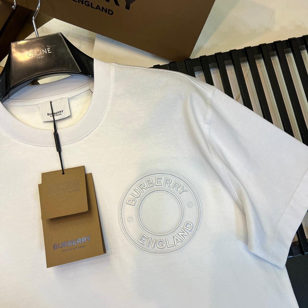 Burberry T-Shirt Without Collar 'White' - SleekGait