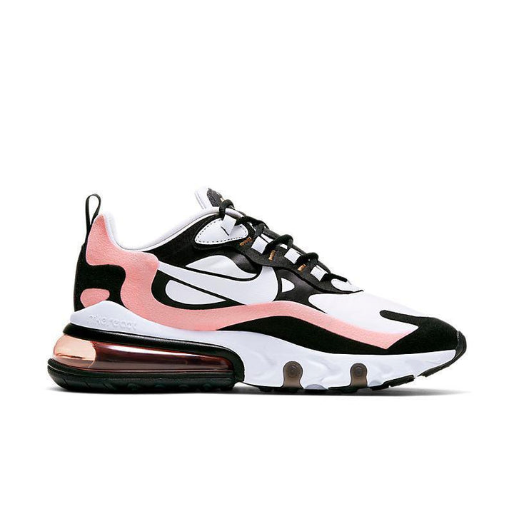 Nike Air Max 270 React 'Black White Bleached Coral' - SleekGait