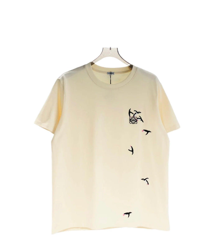 Loewe T-Shirt Without Collar 'Beige' - SleekGait