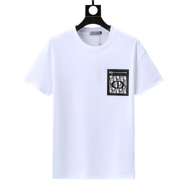 Dior T-Shirt Without Collar 'White' - SleekGait