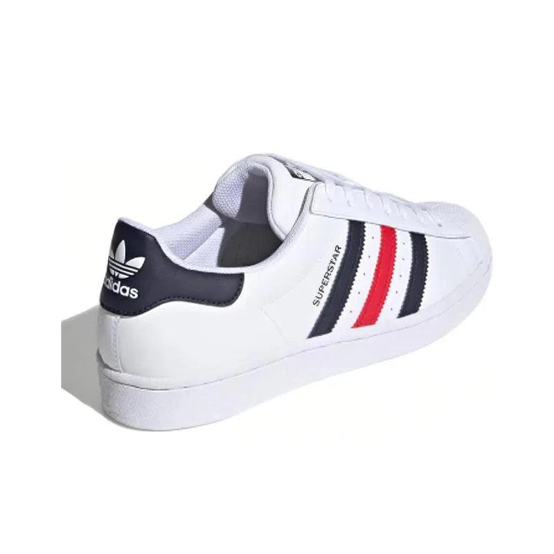 Adidas Originals Superstar 'White Scarlet' - SleekGait