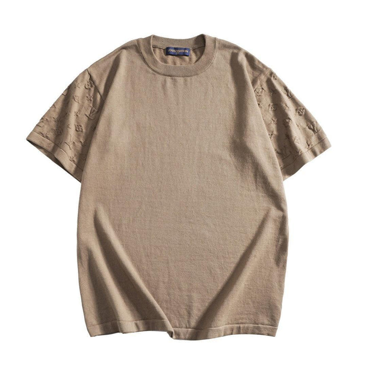 Louis Vuitton T-Shirt Without Collar 'Beige' - SleekGait