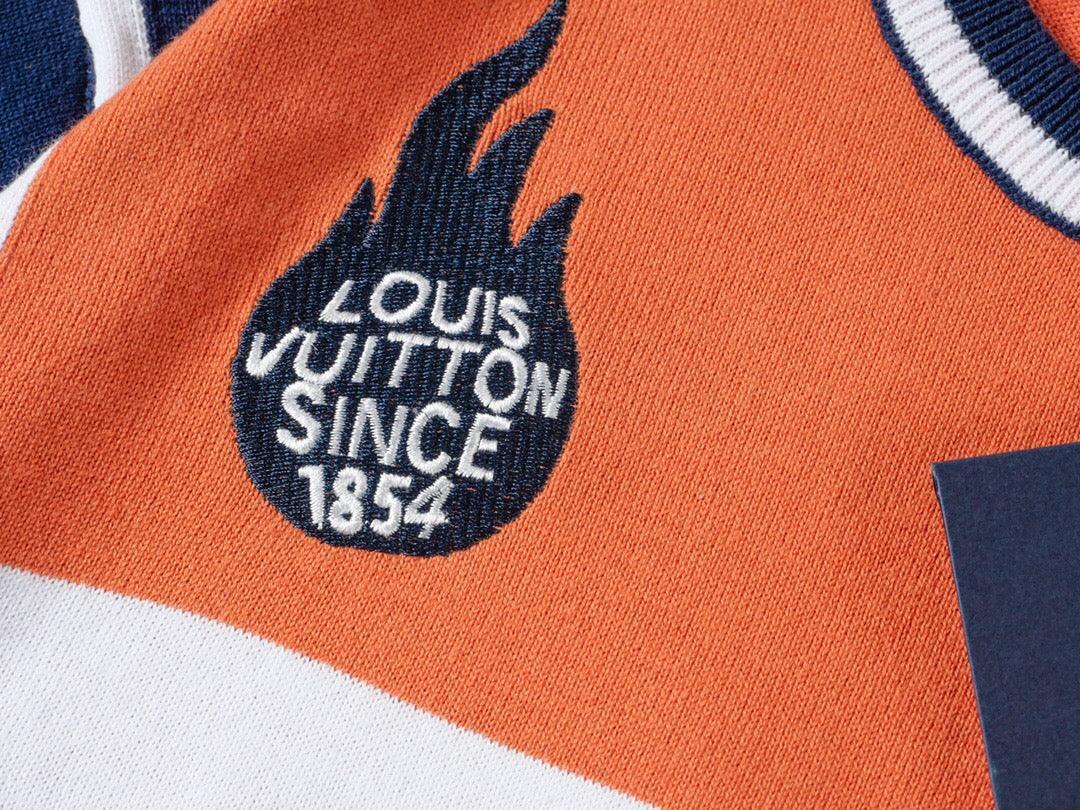 Louis Vuitton T-Shirt Without Collar 'Orange' - SleekGait