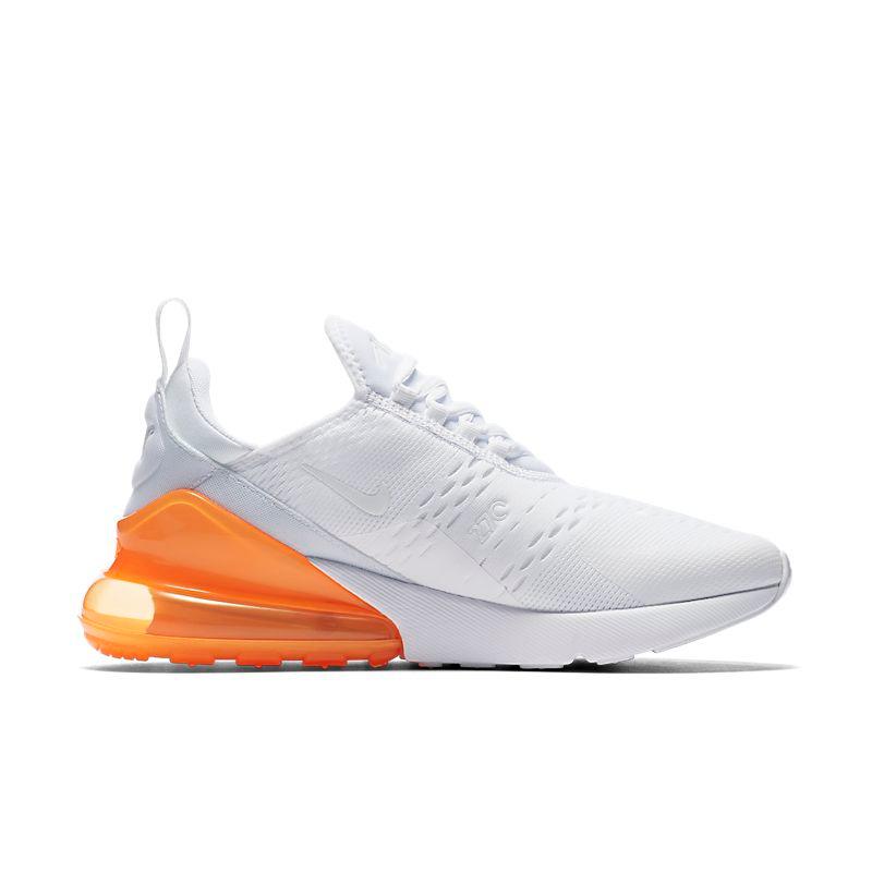 Nike Air Max 270 'White Pack (Total Orange)' - SleekGait