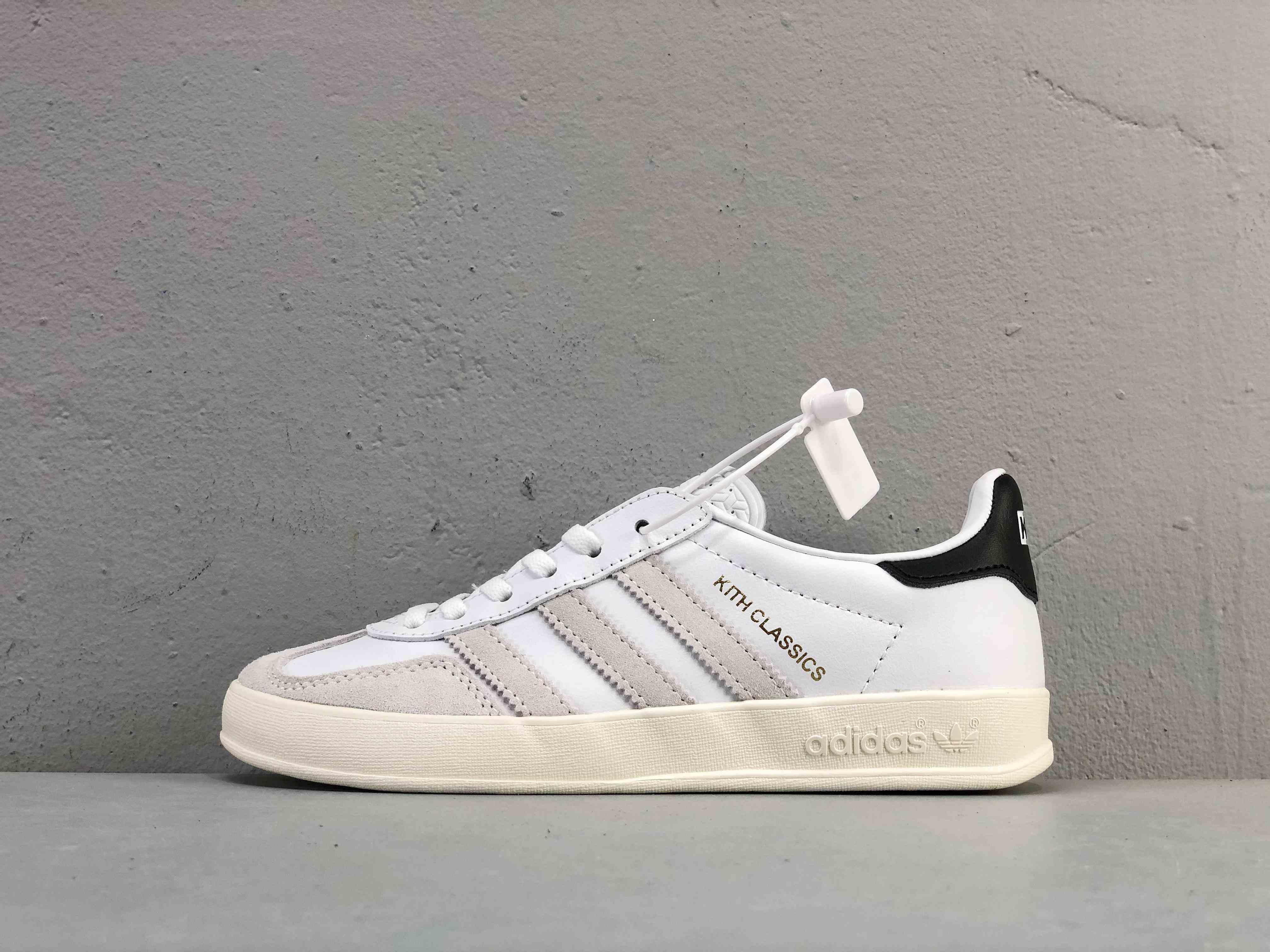 Adidas Originals Gazelle Indoor 'Kith Classics White Navy' - SleekGait