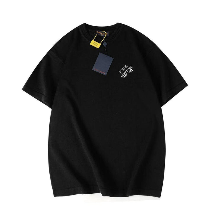 Louis Vuitton T-Shirt Without Collar 'Black' - SleekGait