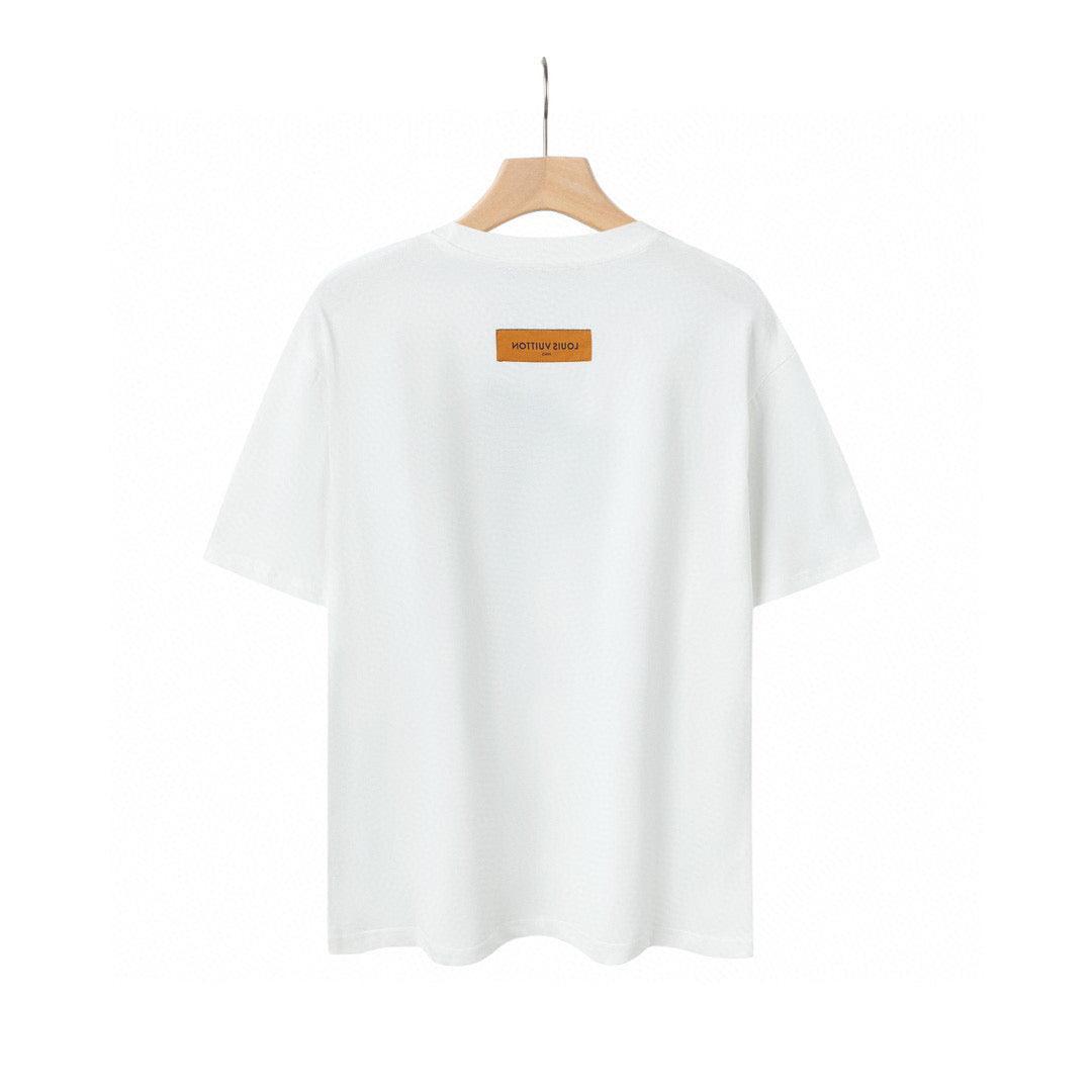 Louis Vuitton T-Shirt Without Collar 'White'