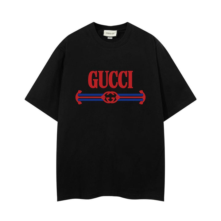 Gucci T-Shirt Without Collar 'Black' - SleekGait