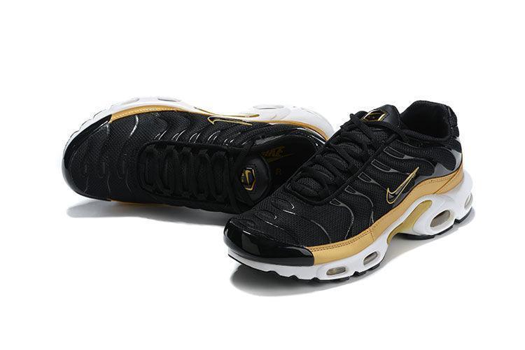 Nike Air Max Plus 'Black Metallic Gold' - SleekGait