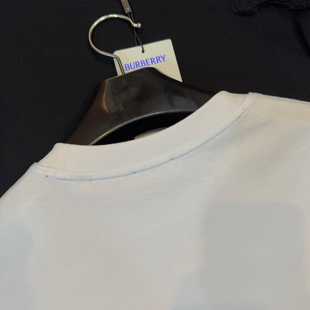 Burberry T-Shirt Without Collar 'White' - SleekGait