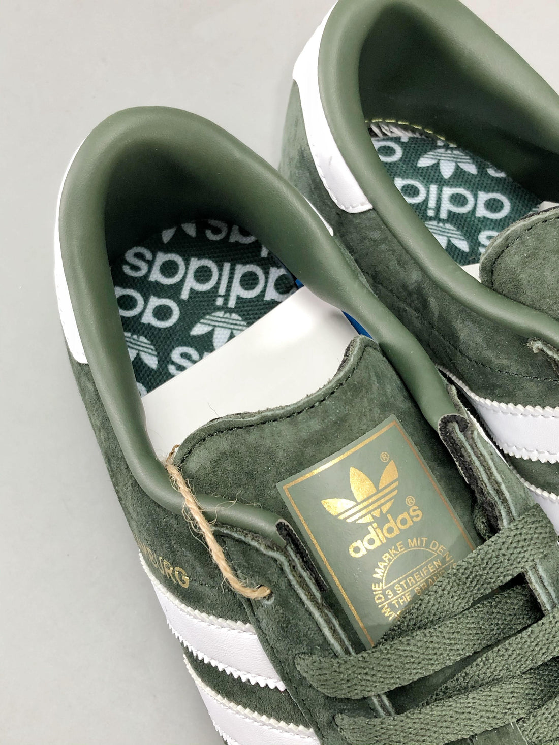 Adidas Originals Hamburg 'Green Oxide' - SleekGait