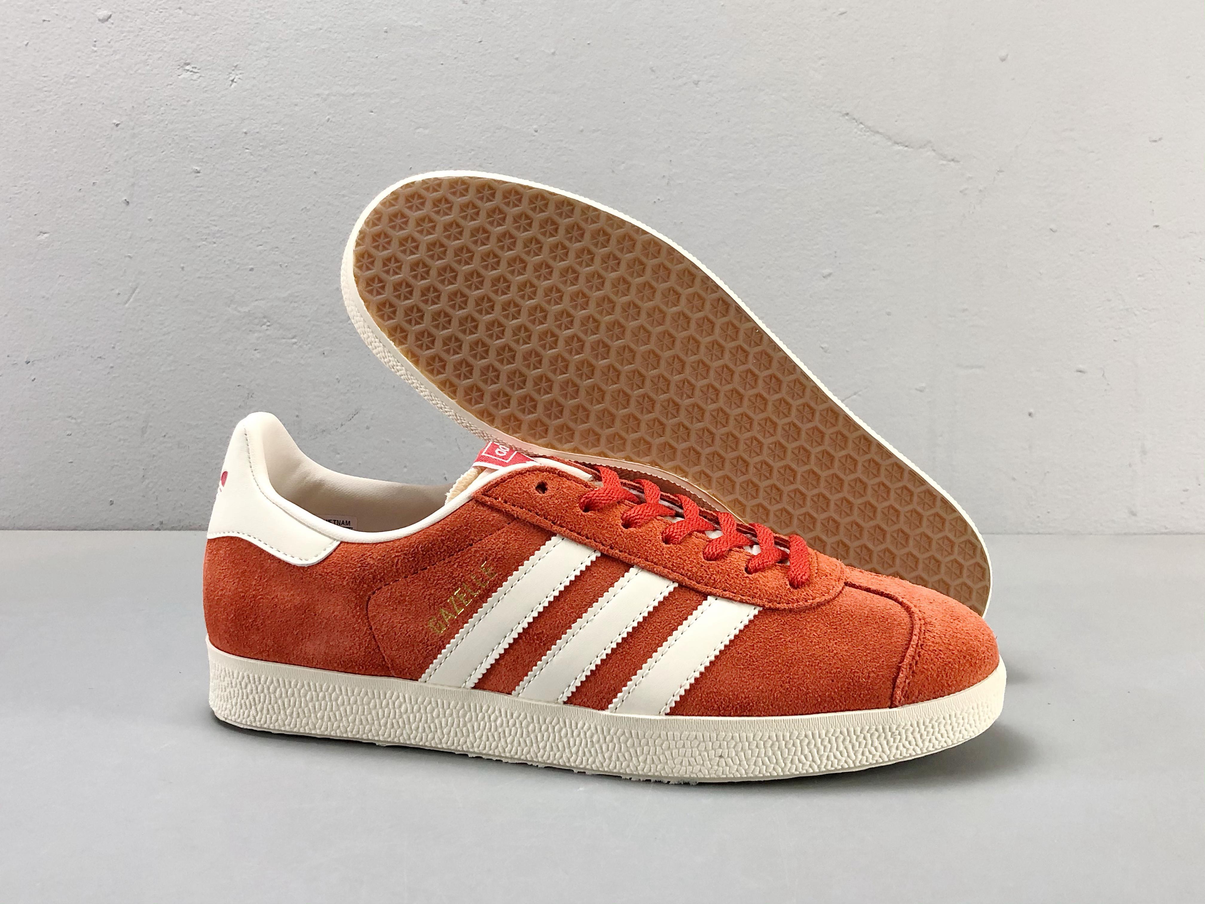 Adidas Originals Gazelle Indoor 'BPreloved Red Off White Cream White' - SleekGait