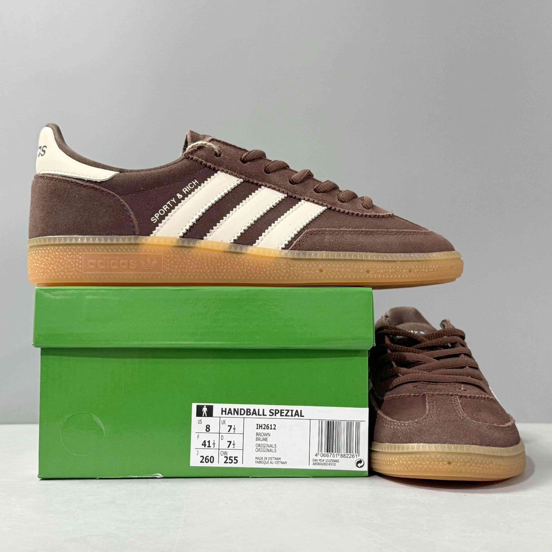 Adidas Originals Hamburg 'Sporty & Rich Brown' - SleekGait