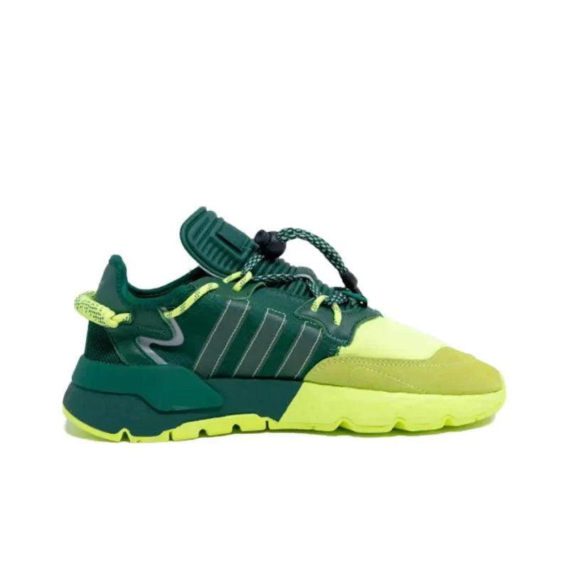 Adidas Originals Nite Jogger 'Beyonce Ivy Park/ Dark Green/ Frozen Yellow' - SleekGait