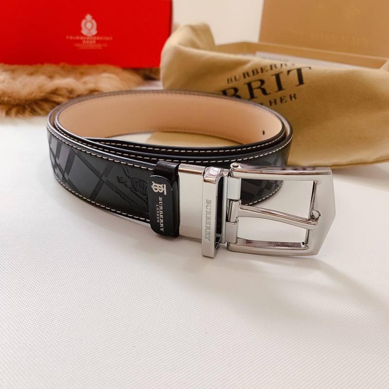 Burberry Leather Vintage Belt 'Black' - SleekGait