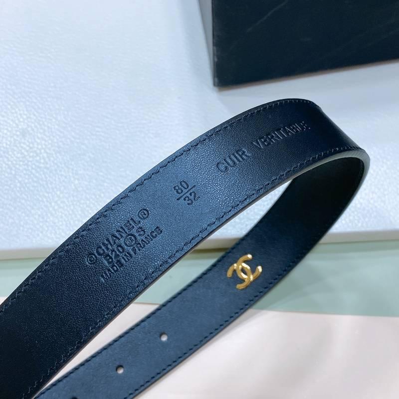 Chanel Women Logo Banding Belt 'Black' - SleekGait