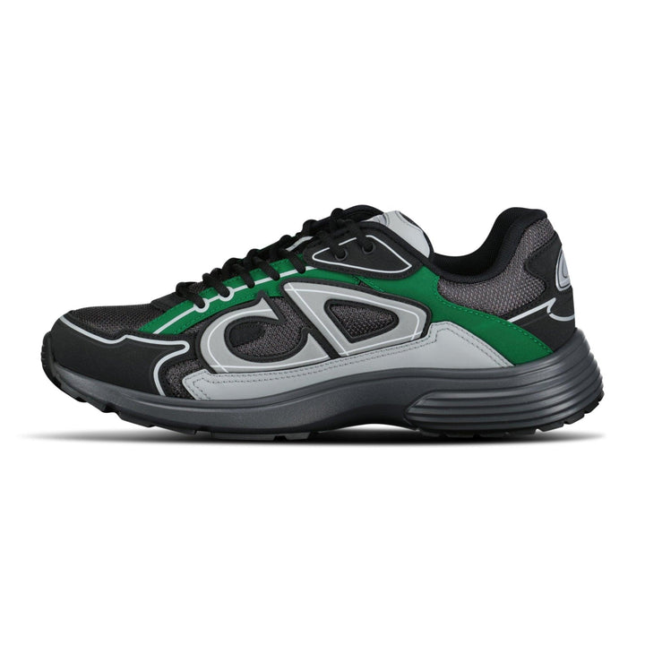 Dior B30 Trainers Green, Grey & Black - SleekGait