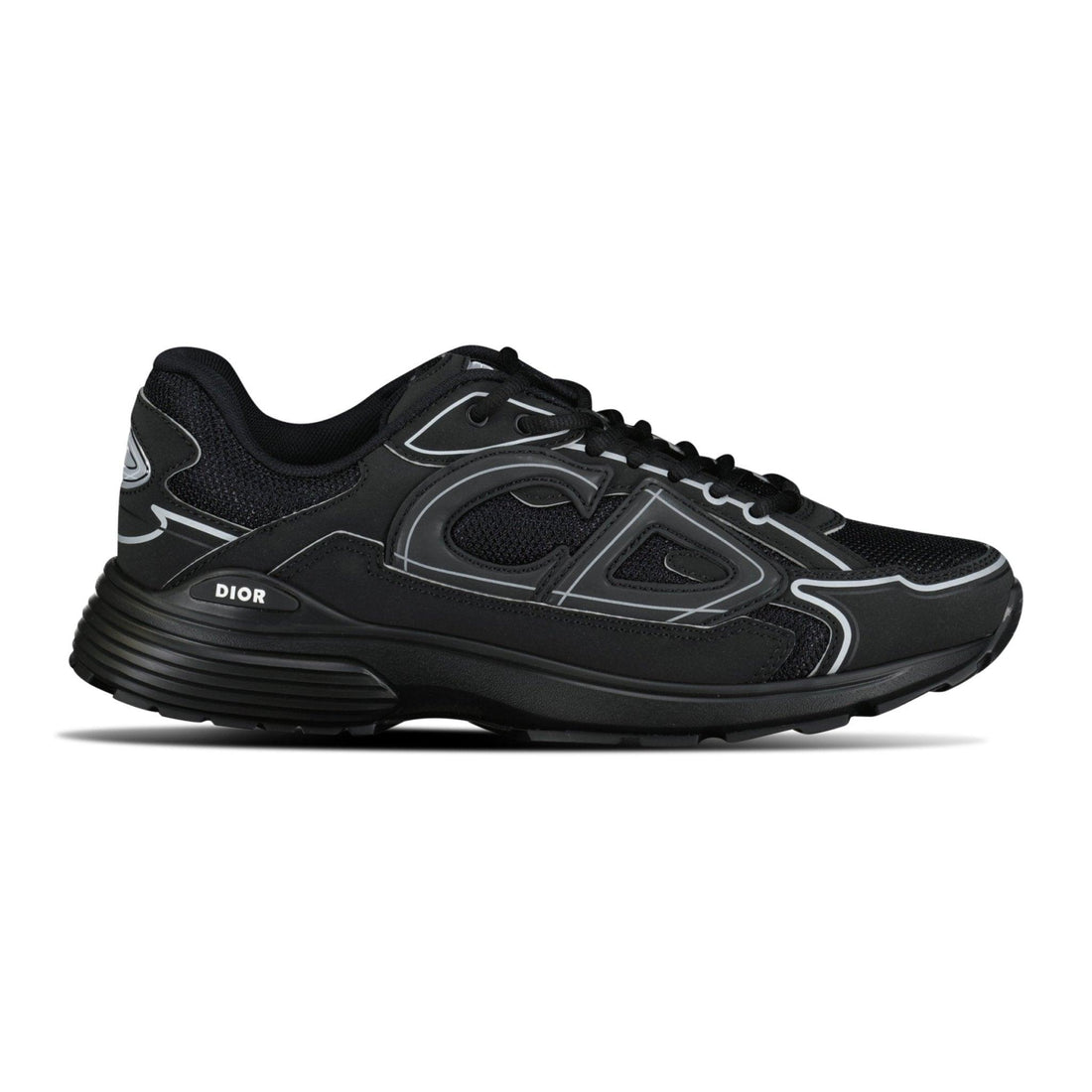 Dior B30 Trainers Triple Black - SleekGait