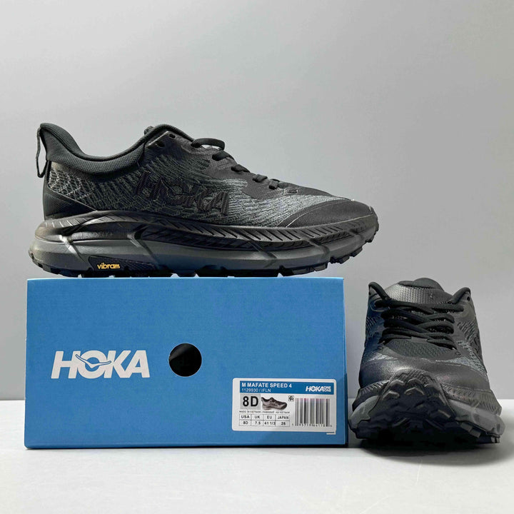 HOKA ONE ONE Mafate Speed 4 'Black' - SleekGait