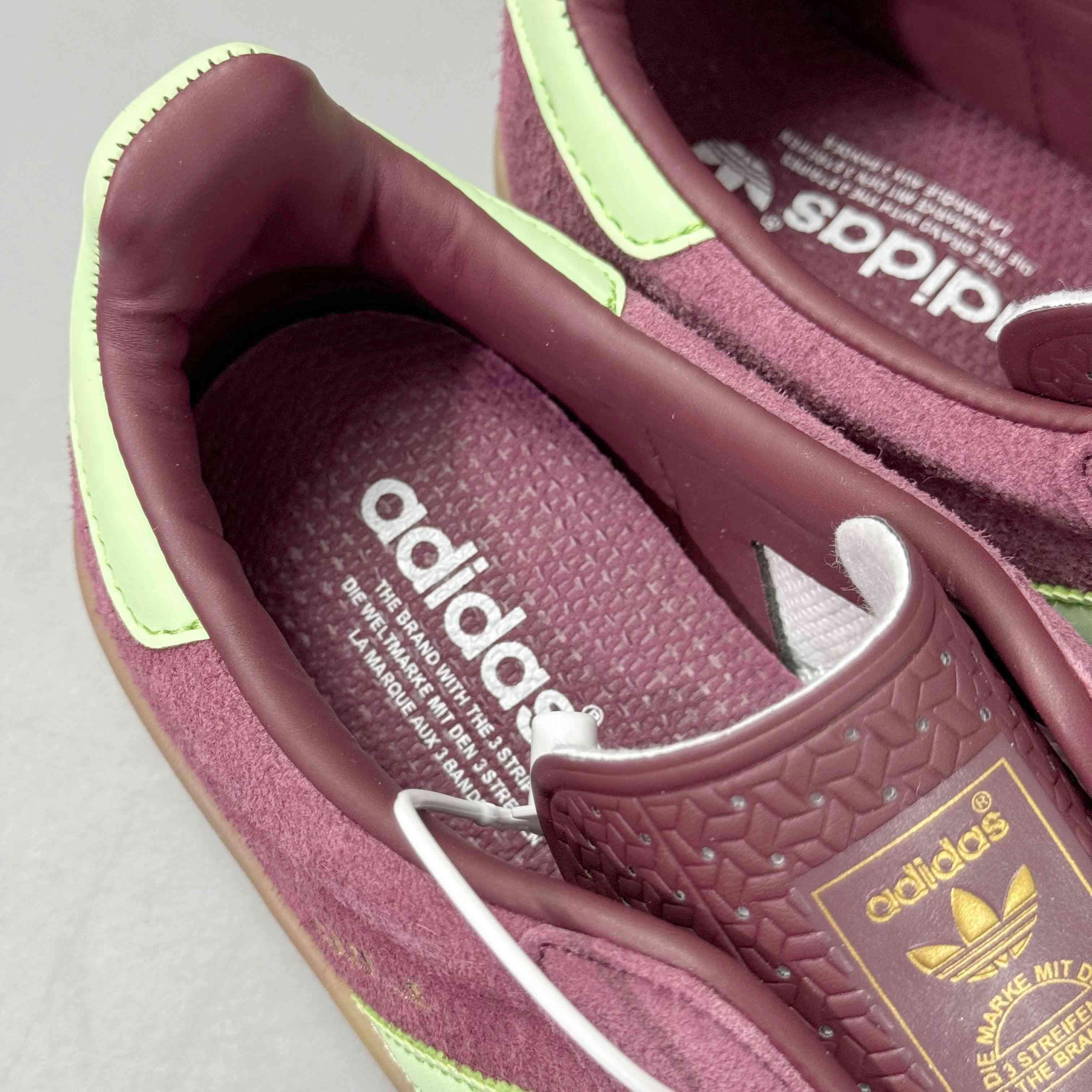 Adidas Originals Gazelle Indoor 'Shadow Red Semi Spark Green' - SleekGait