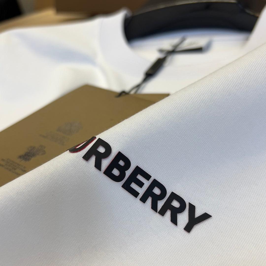 Burberry T-Shirt Without Collar 'White' - SleekGait