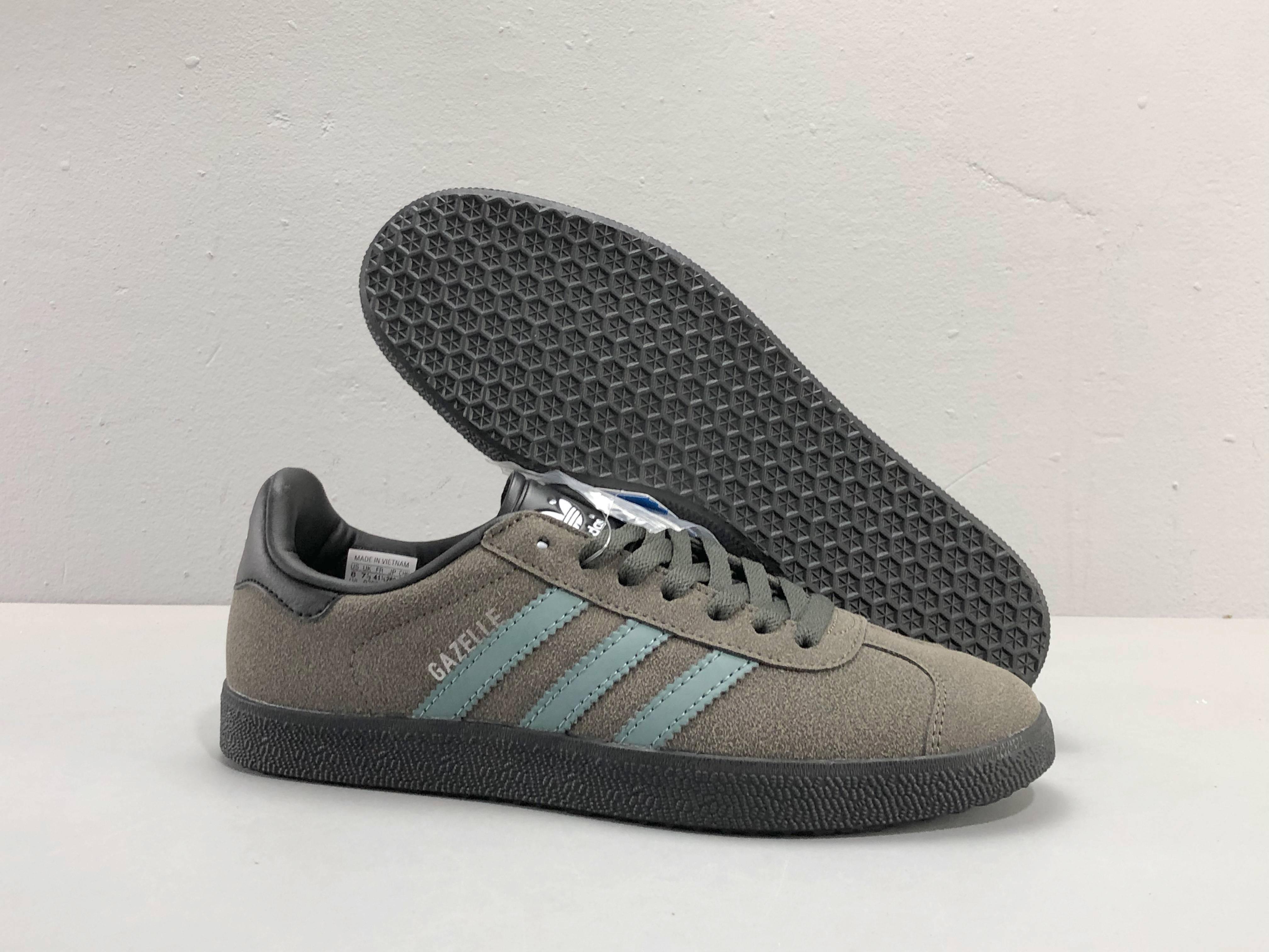 Adidas Originals Gazelle Indoor 'Olive Green Black' - SleekGait