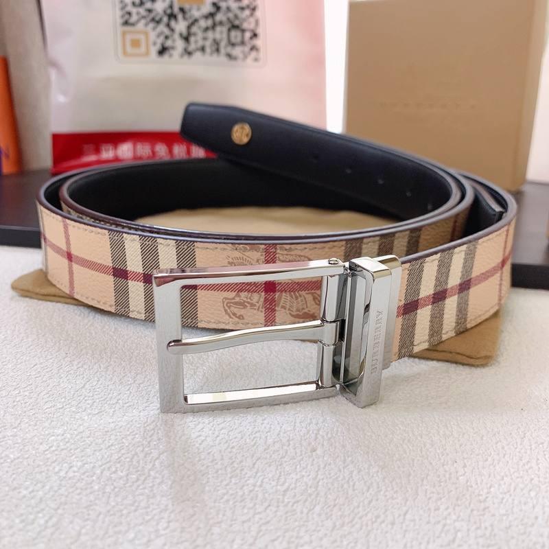 Burberry Leather Vintage Belt - SleekGait