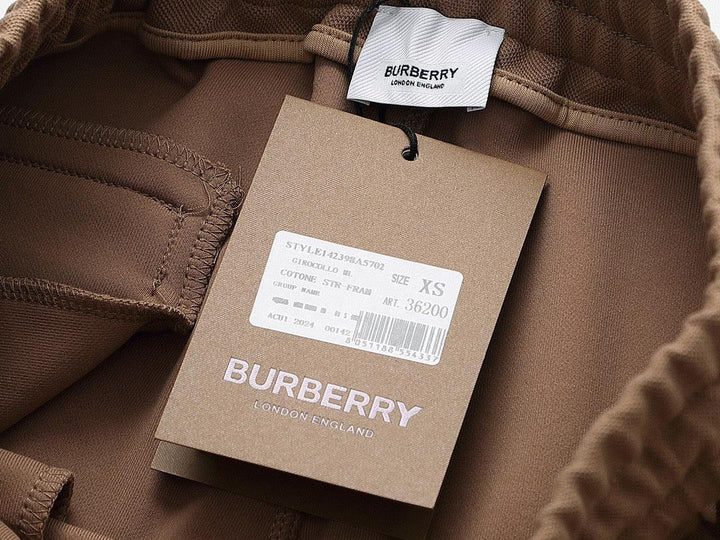 Burberry Long Pant 'Brown/Beige' - SleekGait