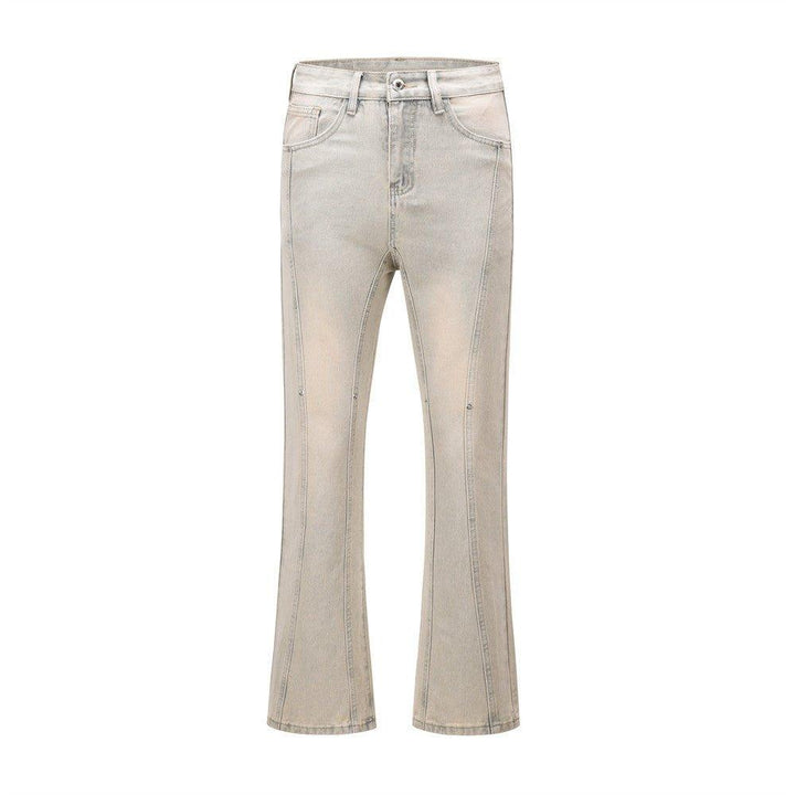 Fashion Series Line Rivet Skinny Jeans For Men - SleekGait