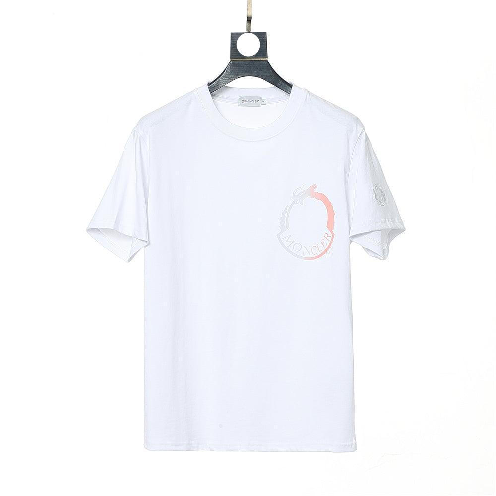 Moncler T-Shirt Without Collar 'White' - SleekGait