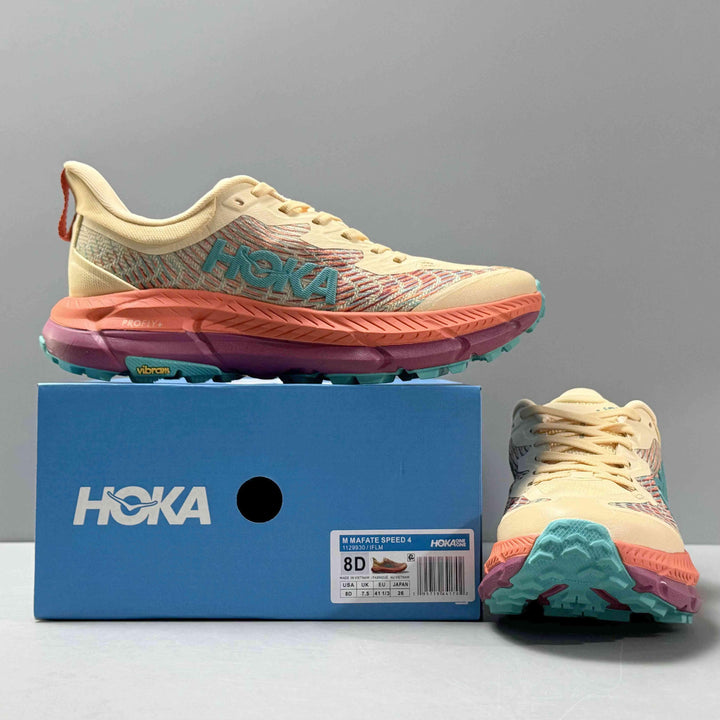 Hoka One One Mafate Speed 4 'Impala Flame' - SleekGait