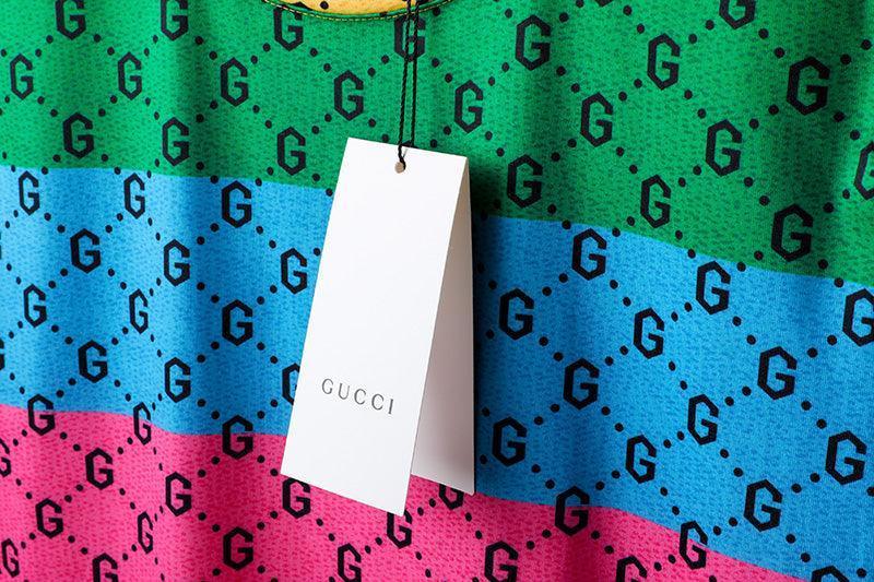 Gucci T-Shirt Without Collar 'Multicolor' - SleekGait