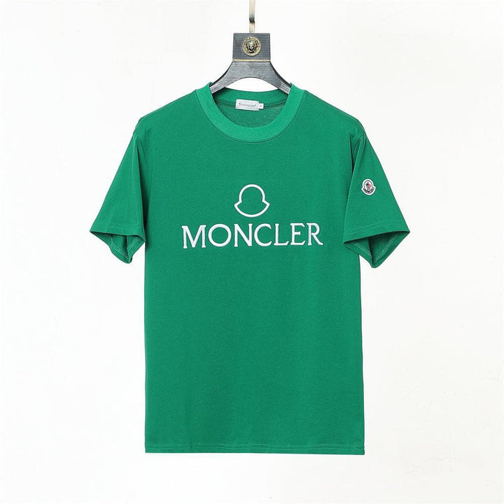 Moncler T-Shirt Without Collar 'Green'