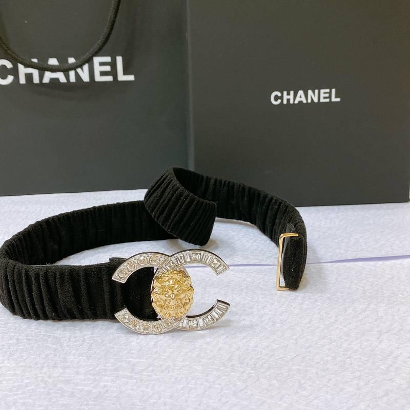 Chanel Leather Women’s Belt 'Black' - SleekGait
