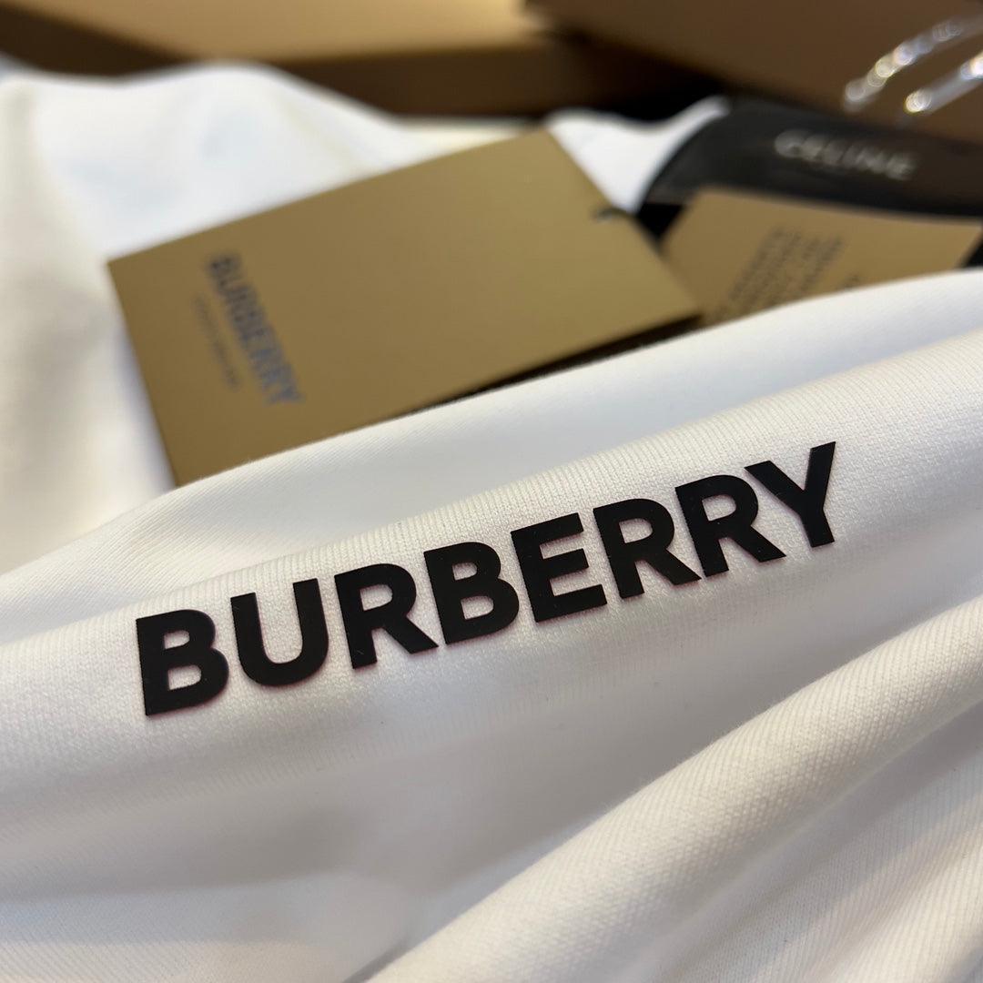 Burberry T-Shirt Without Collar 'White' - SleekGait