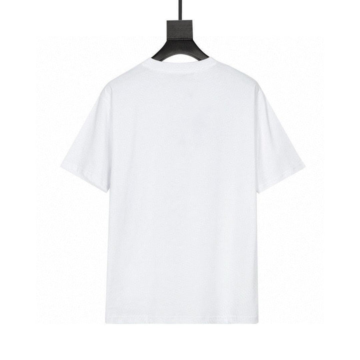 Burberry T-Shirt Without Collar 'White & Beige' - SleekGait