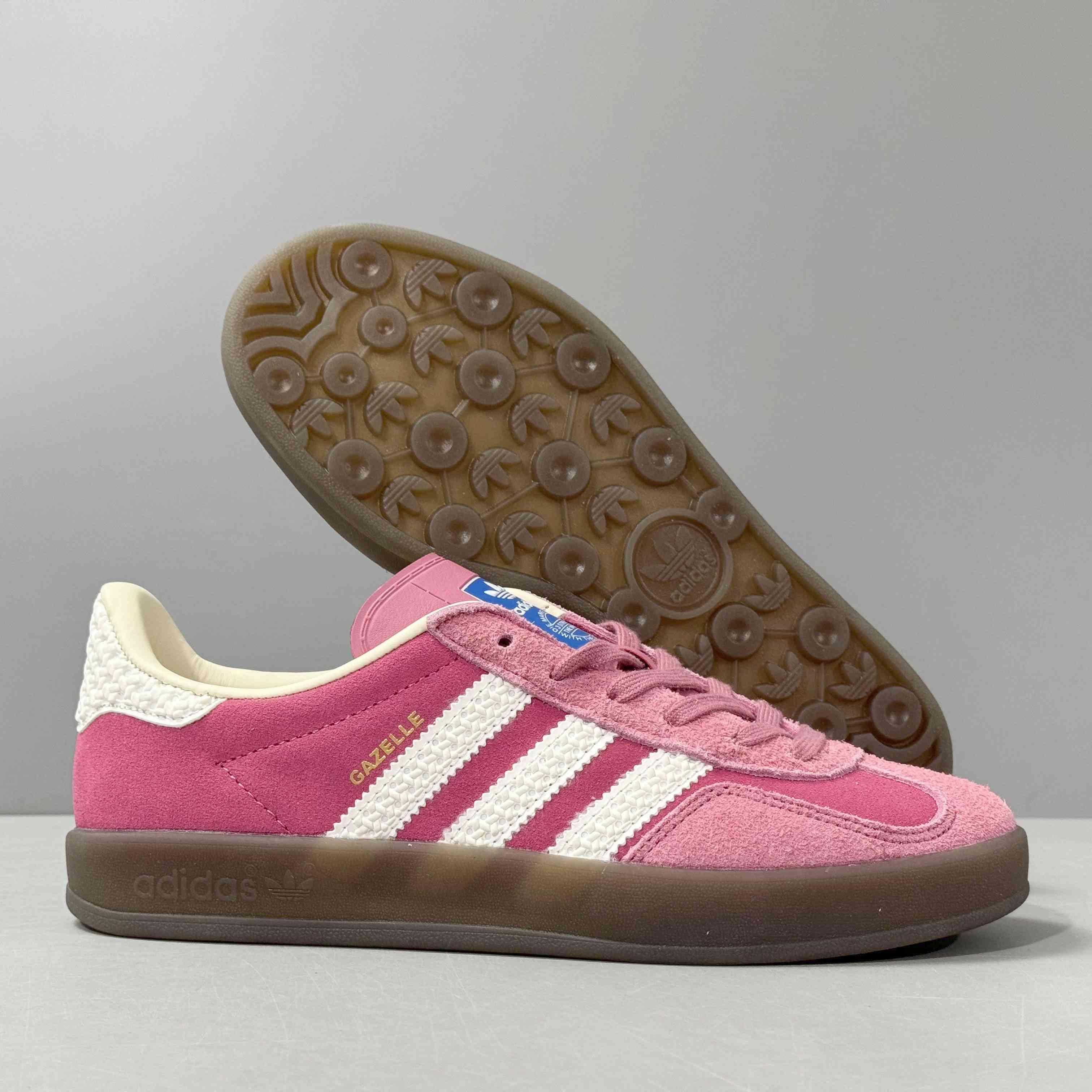 Adidas Originals Gazelle Indoor 'Pink Cloud White' - SleekGait