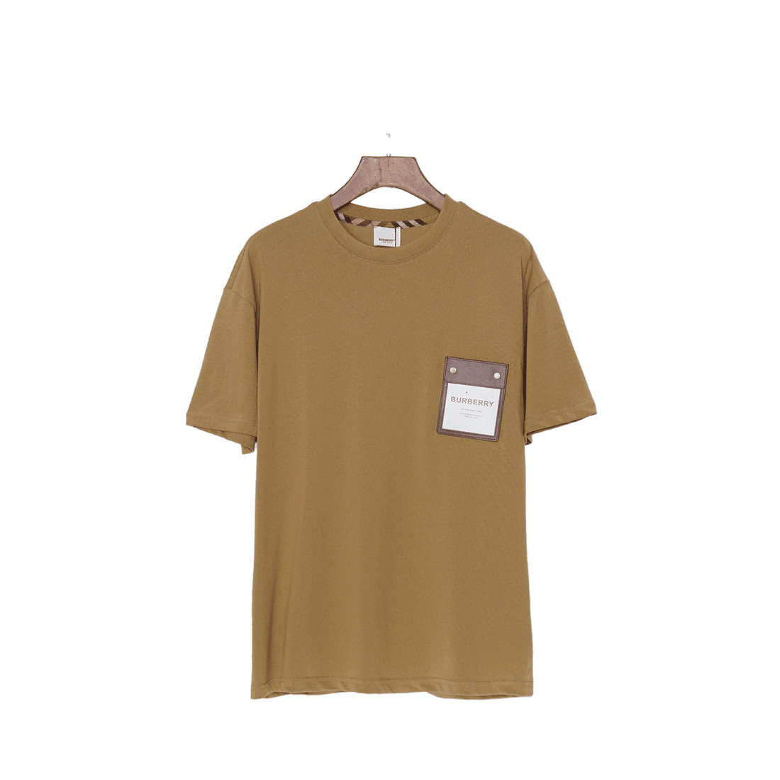 Burberry T-Shirt Without Collar 'Beige' - SleekGait