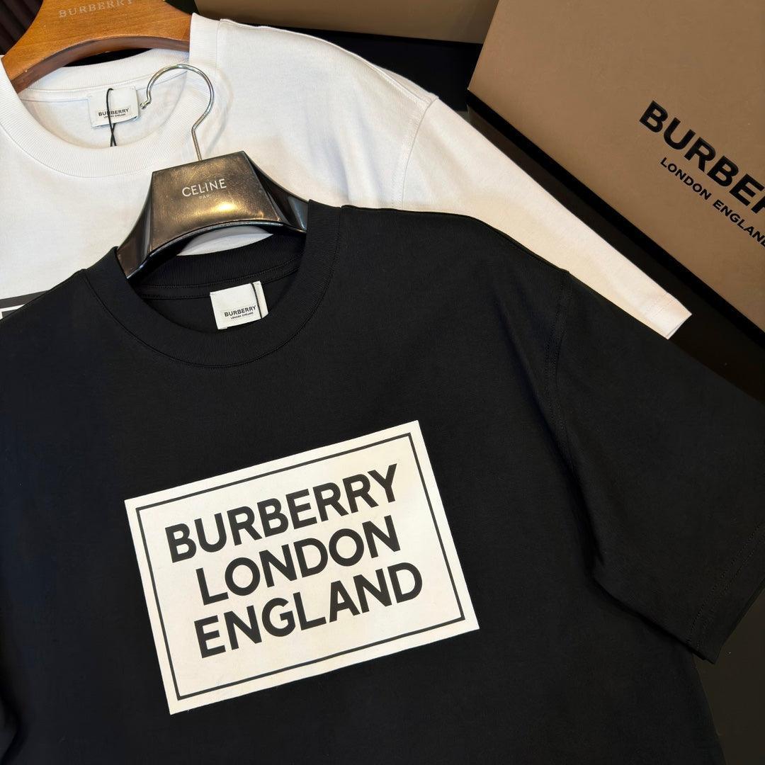 Burberry T-Shirt Without Collar 'Black' - SleekGait