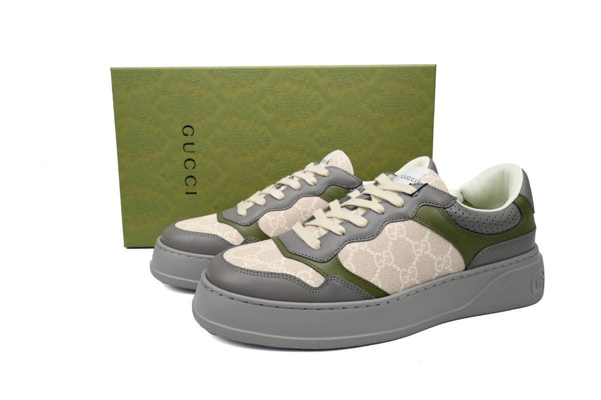 Gucci Chunky B 'Olive Green' - SleekGait