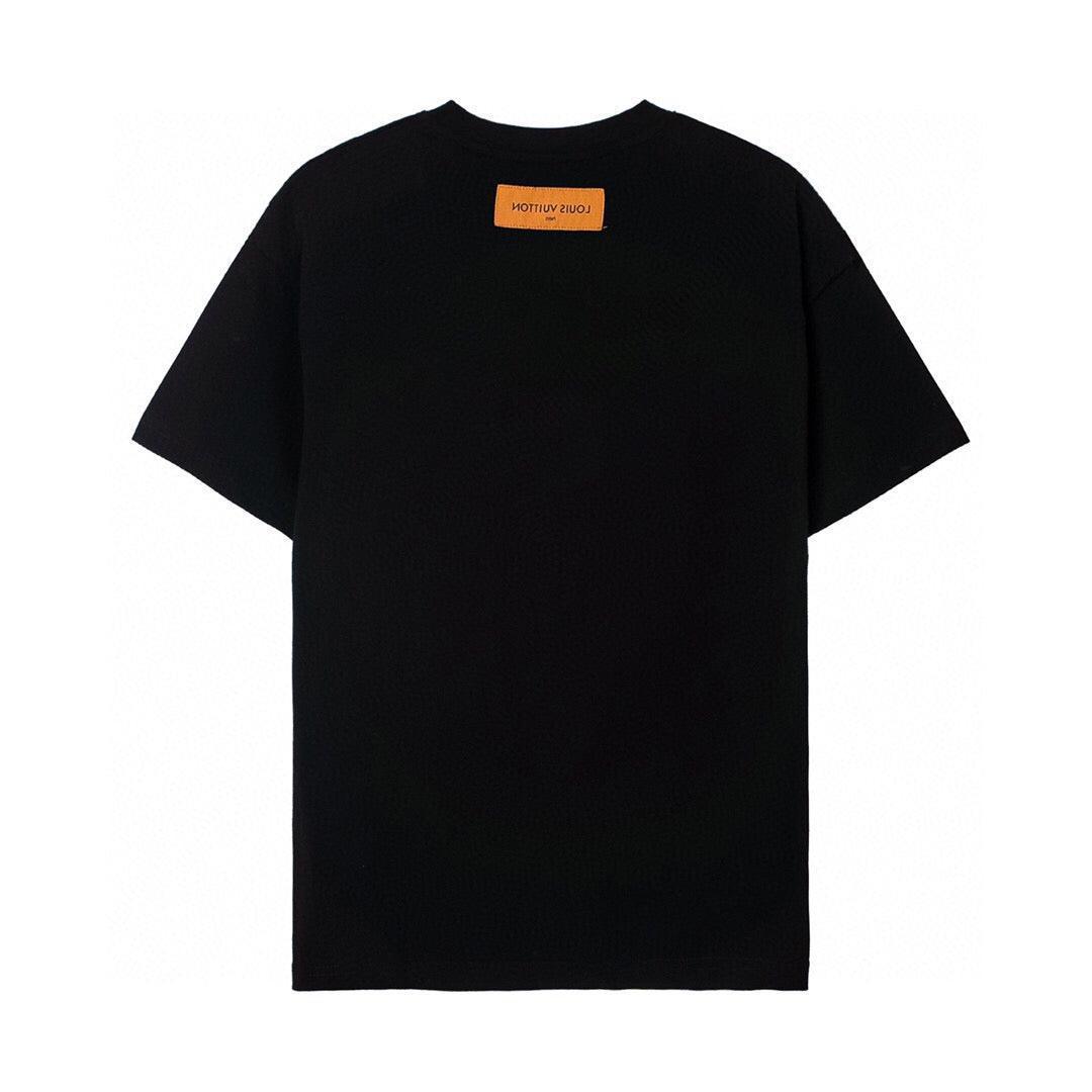 Louis Vuitton T-Shirt Without Collar 'Black' - SleekGait