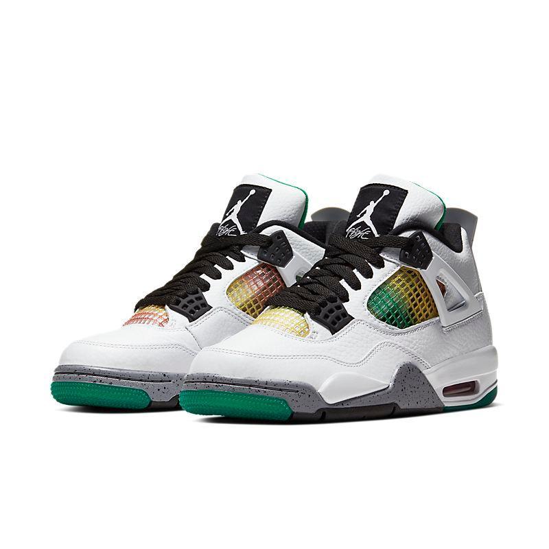 Air Jordan 4 Retro 'Lucid Green Rasta' - SleekGait
