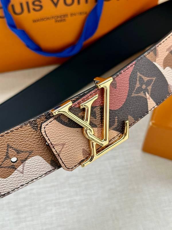 Louis Vuitton LV Initials Reversible Belt 'Brown'