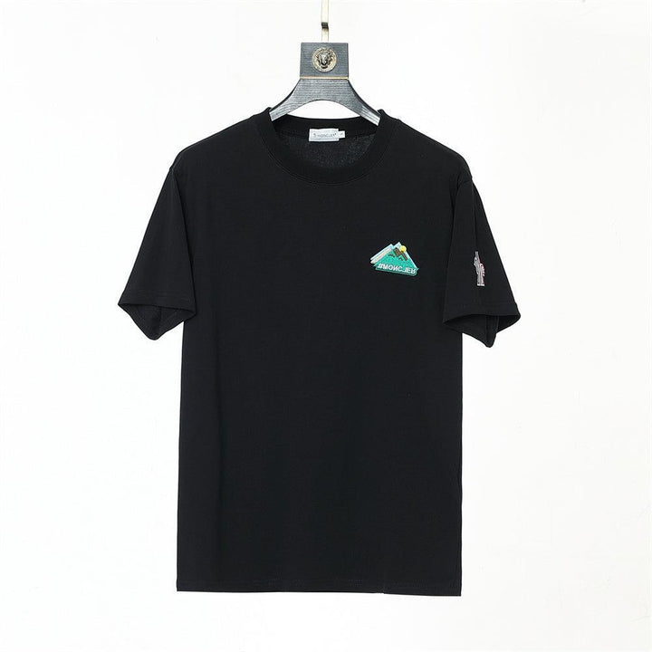 Moncler T-Shirt Without Collar 'Black'