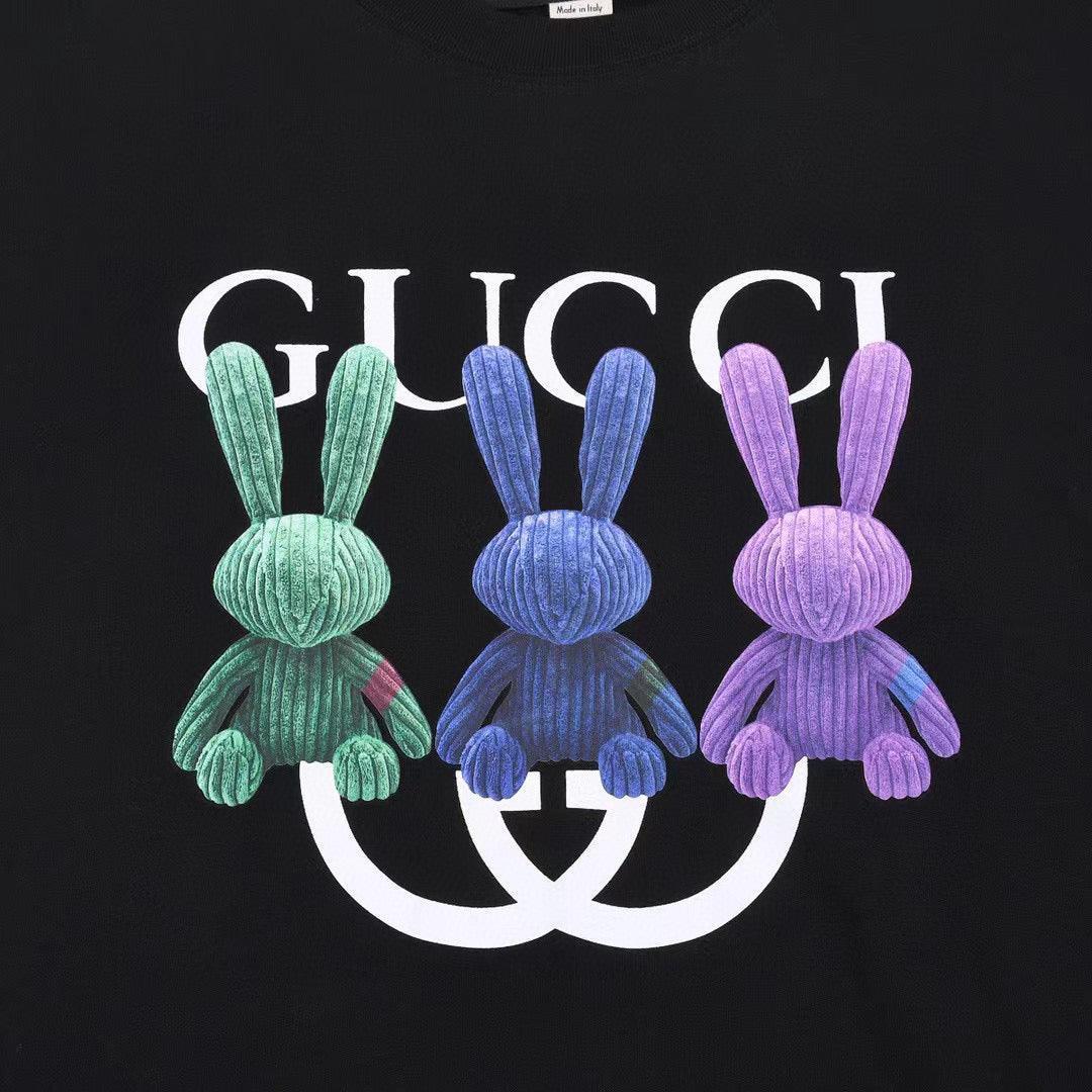 Gucci T-Shirt Without Collar 'Black' - SleekGait