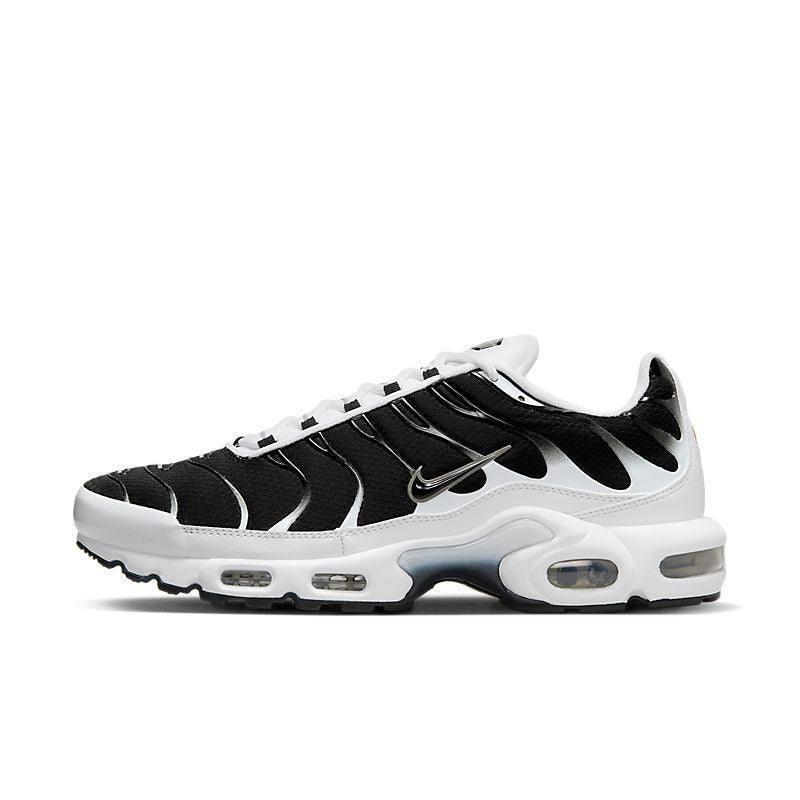 Nike Air Max Plus 'White Black Metallic Pewter' - SleekGait