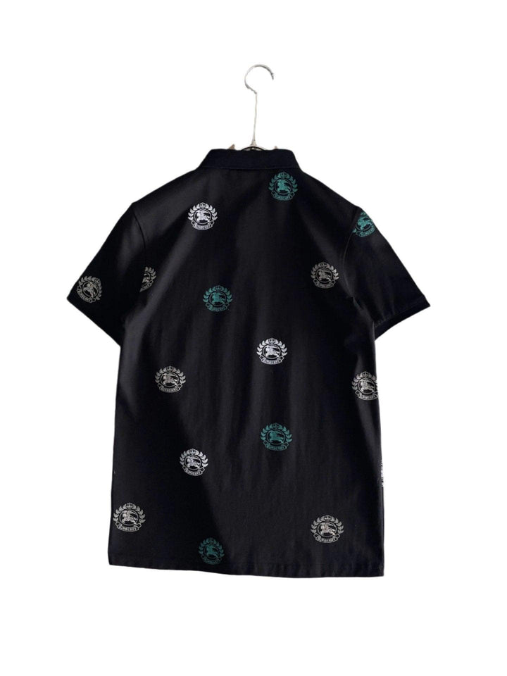 Burberry Black T-Shirt With Collar - SleekGait