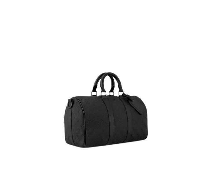 Louis Vuitton LV Keepall 35 monogram Black For Men