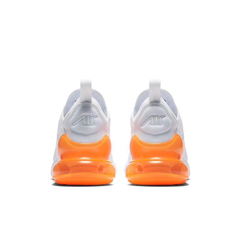 Nike Air Max 270 'White Pack (Total Orange)' - SleekGait